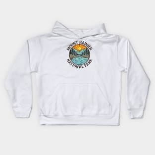 Mount Rainier National Park Kids Hoodie